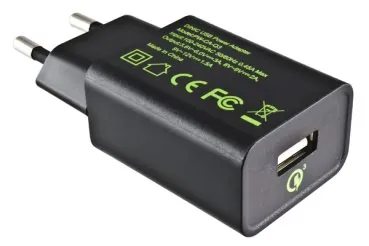 DINIC USB Q3 Charger, Ladeadapter inkl. USB Kabel, 1m